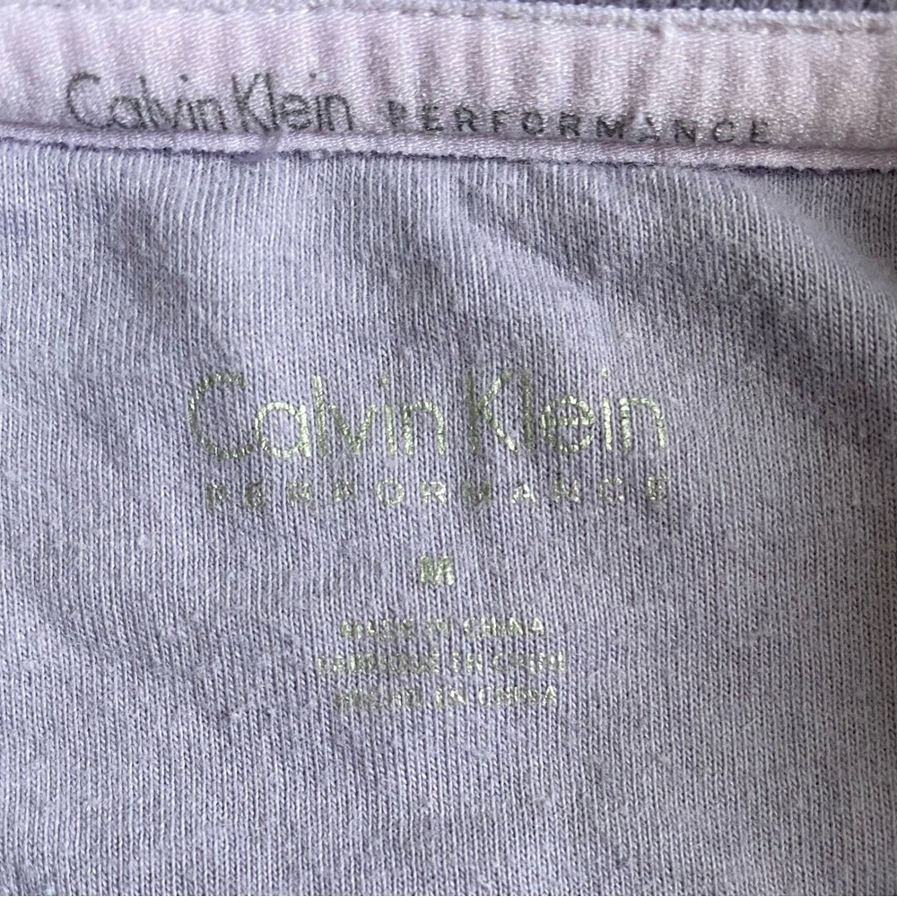 Calvin Klein women’s Light Lavender Open Sides top  Size M ( ❗️ defect) - Picture 12 of 14